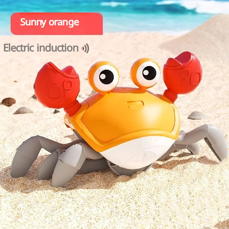 Induction Escape Crab Electric Pets Musical Toys Toddler Crawling Baby