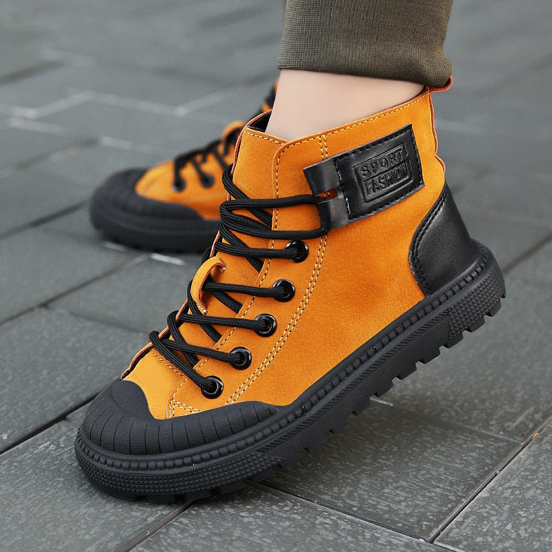 Children Ankle Boots Baby Boys Casual Shoes