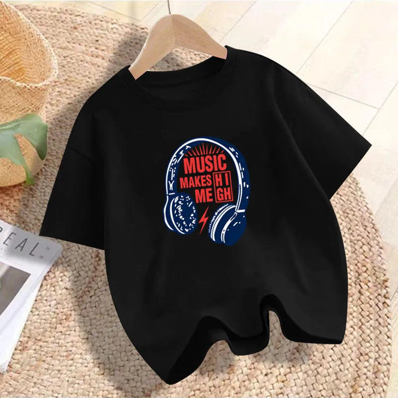Jhon cute Dino Cartoon Print Children's Tshirt