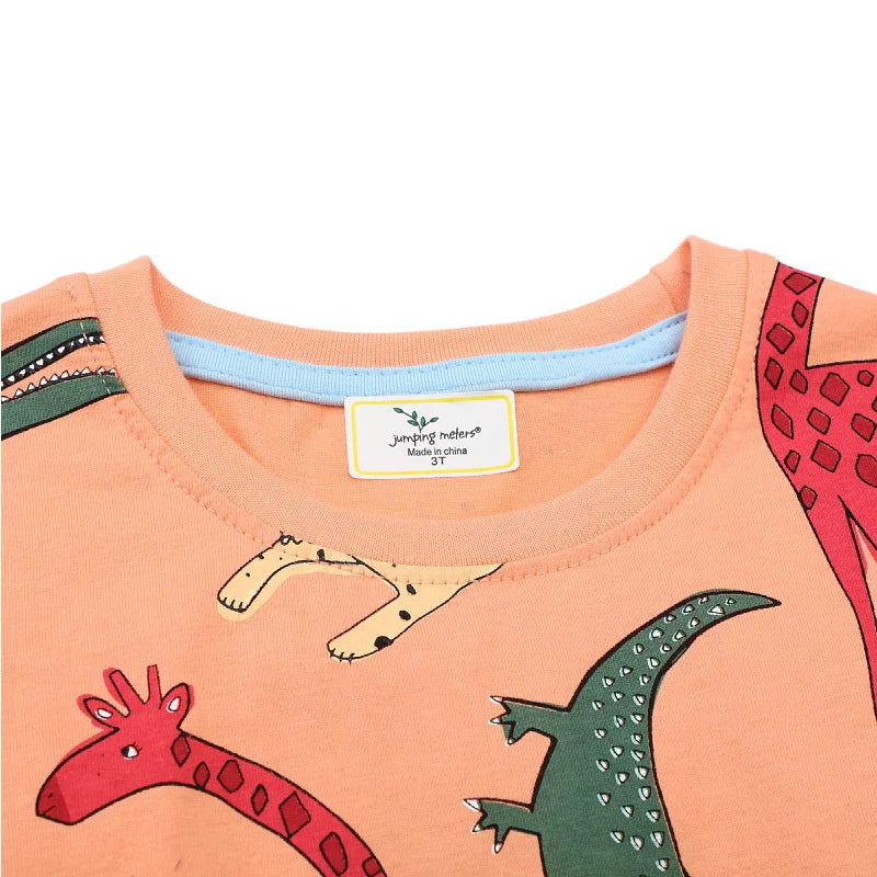 Victor Animals Fashion Short Sleeve Kids Tees Tops