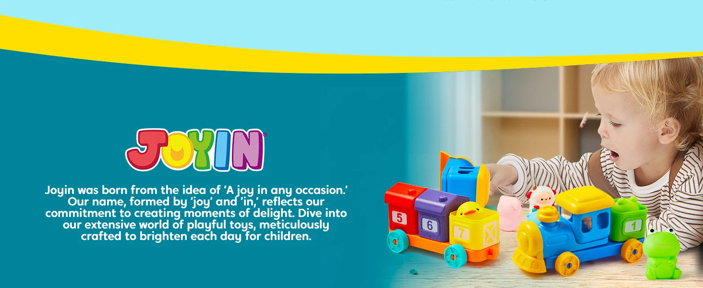 JOYFY Learning Farm Train Counting Matching & Sorting Montessori