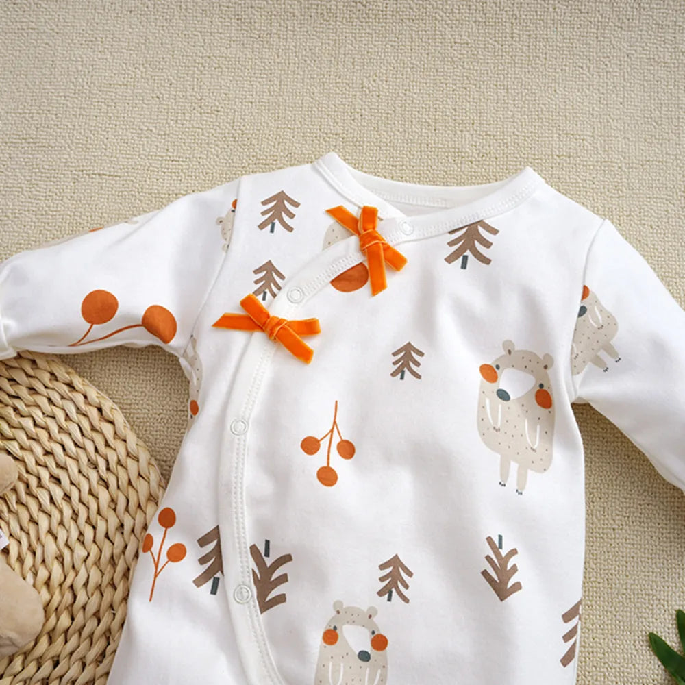 mario baby long boy Print cartoons bear Infants underwear