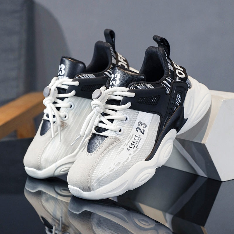 Fujeak Big Size Boys Running Breathable Mesh Shoes