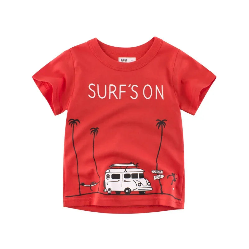 Jareb Short Sleeve Graffiti Print Tees