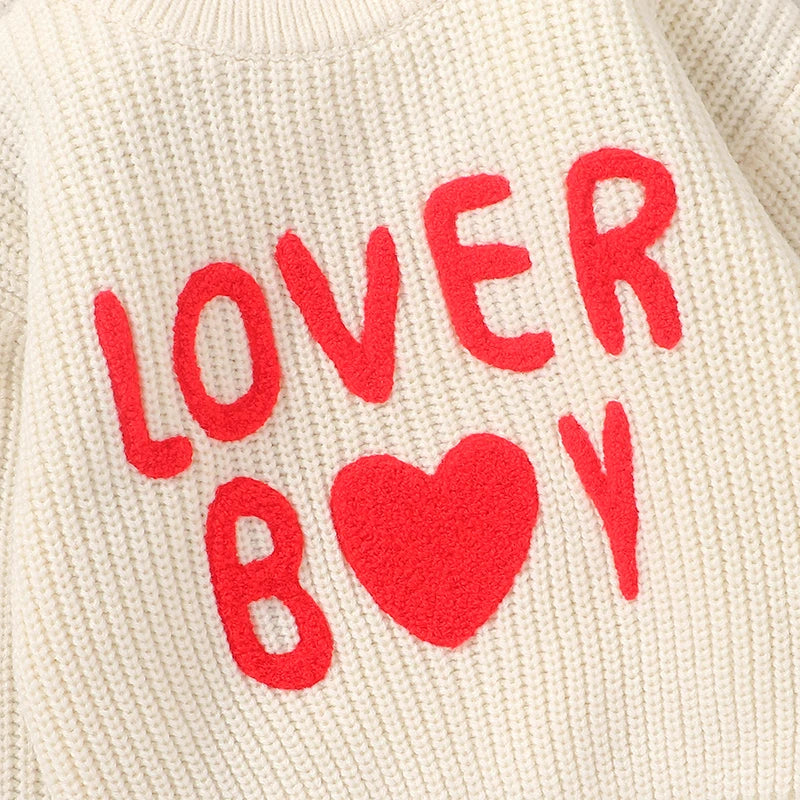 Risto Pullover Long Sleeve Letters Sweater