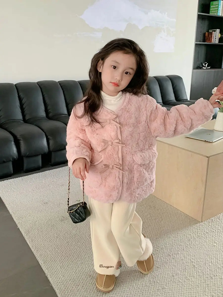 Fatima Girls Jacket Winter Fashion Cute Fleece