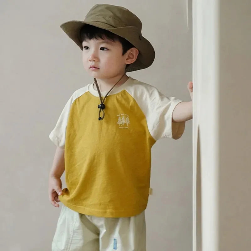 Pedro Raglan Spliced Sleeve Boys Tees