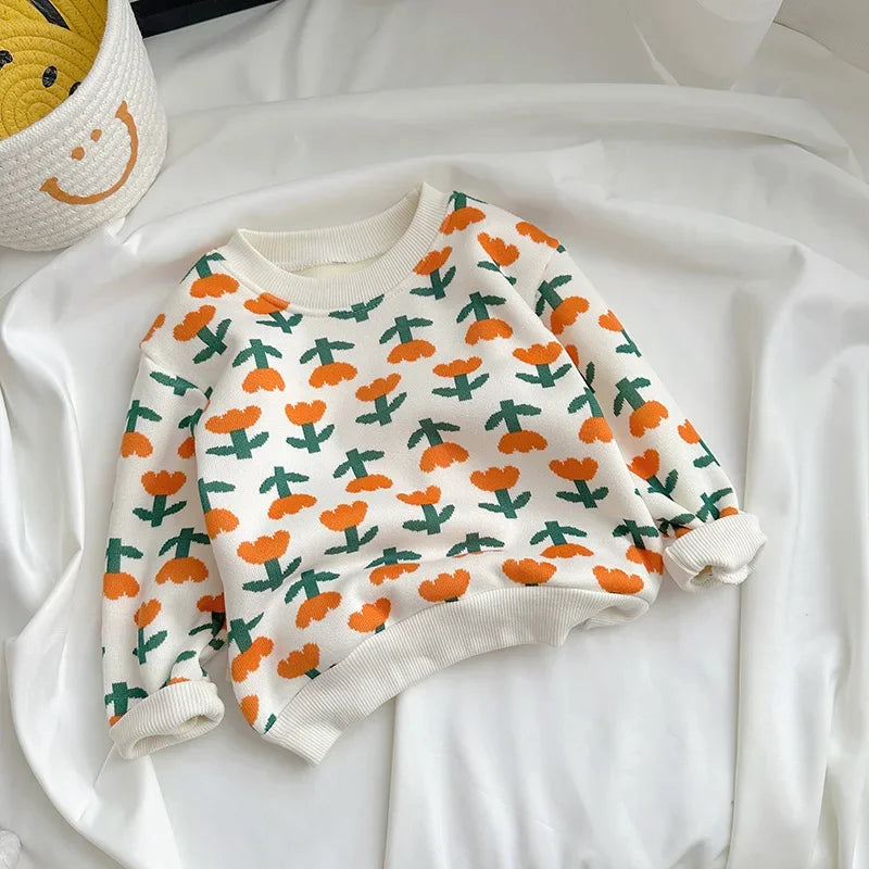 Zahir Boy Kids Cartoon Knitted Sweaters