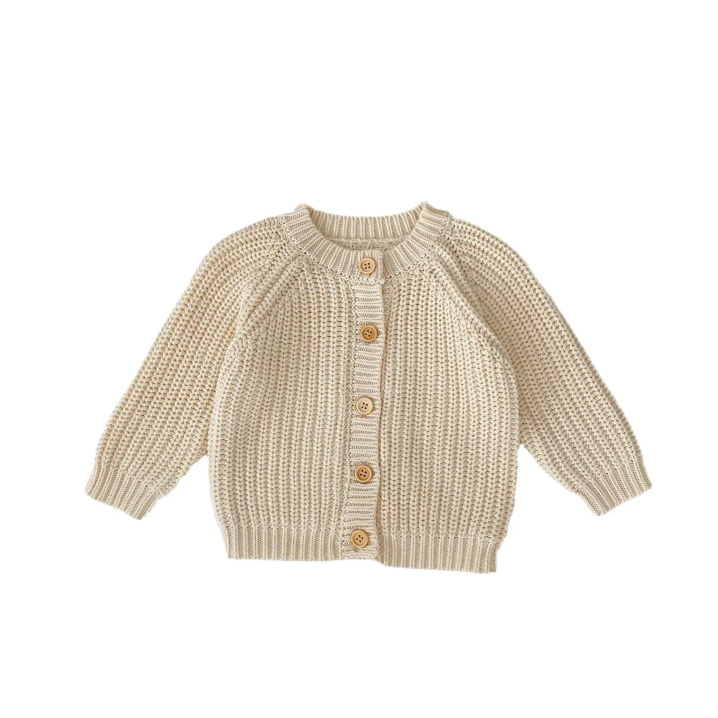 Gido Knitted Long-sleeved Coat Sweater