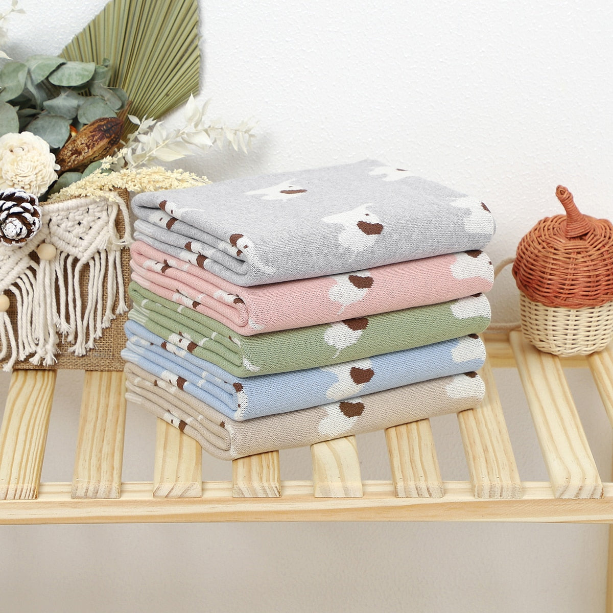 Samuel Infant Baby Bed Blanket Stroller Summer Wrap Towel