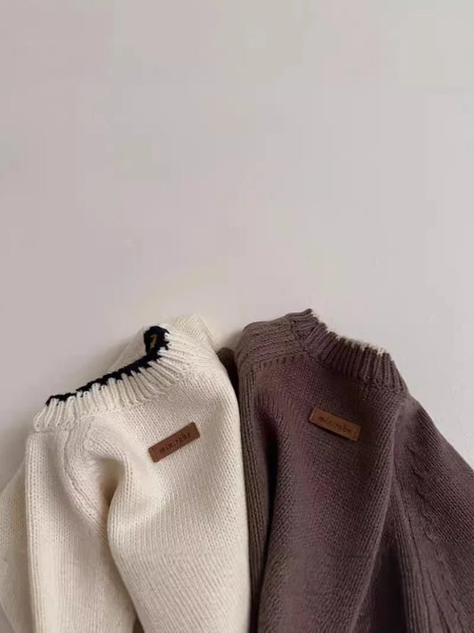 Izan Autumn New Baby Long Sleeve Casual Sweater - GuGuTon baby store - Baby Fashion - Toddlers Outfits - Babies Outfits - Toddler Clothes - Kids Clothing - Newborn Clothes - Newborn Wear - Kids Wear - Trending Clothes - Trending Outfits - Fall Fashion - Winter Fashion - Girls Clothes - Boys Clothes - Babies Wear - Kids Accessories - KidsWear - Summer Clothes - Summer Fashion - Summer Trend - Falls Sweaters - Tops - Bottom - Jeans - Blouse - Dresses - Newborn Dresses - Toys