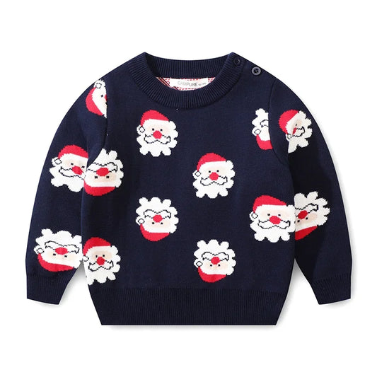 Nelson Cartoon Knit Pullover Winter Autumn Sweater - GuGuTon baby store - Baby Fashion - Toddlers Outfits - Babies Outfits - Toddler Clothes - Kids Clothing - Newborn Clothes - Newborn Wear - Kids Wear - Trending Clothes - Trending Outfits - Fall Fashion - Winter Fashion - Girls Clothes - Boys Clothes - Babies Wear - Kids Accessories - KidsWear - Summer Clothes - Summer Fashion - Summer Trend - Falls Sweaters - Tops - Bottom - Jeans - Blouse - Dresses - Newborn Dresses - Toys