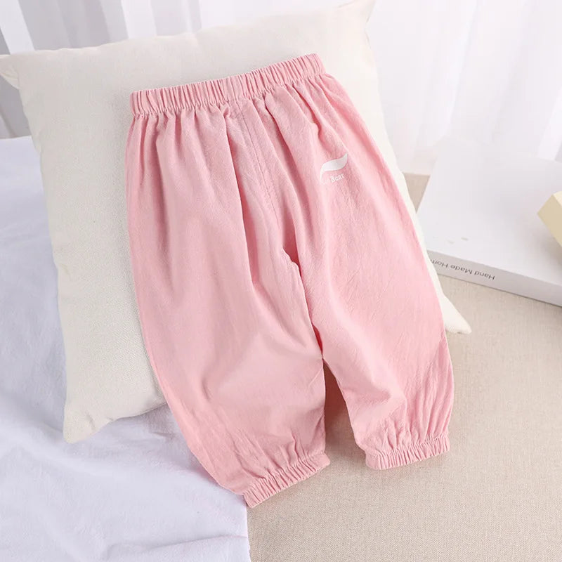 Iker Pants Summer Baby Air Conditioning Bloomers Boys