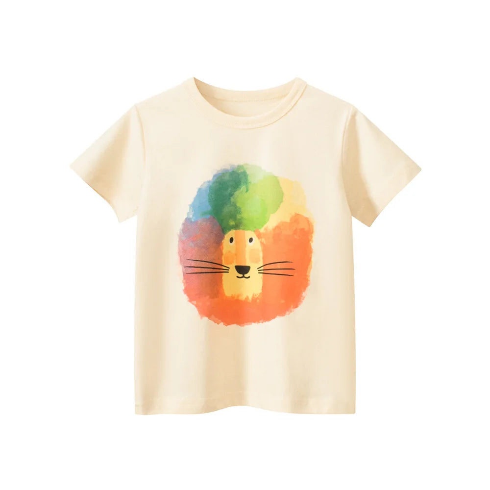 Jareb Short Sleeve Graffiti Print Tees