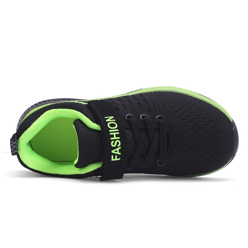 Kids Running Shoes for Boys Sneakers Loop Children Sport Tenis - GuGuTon