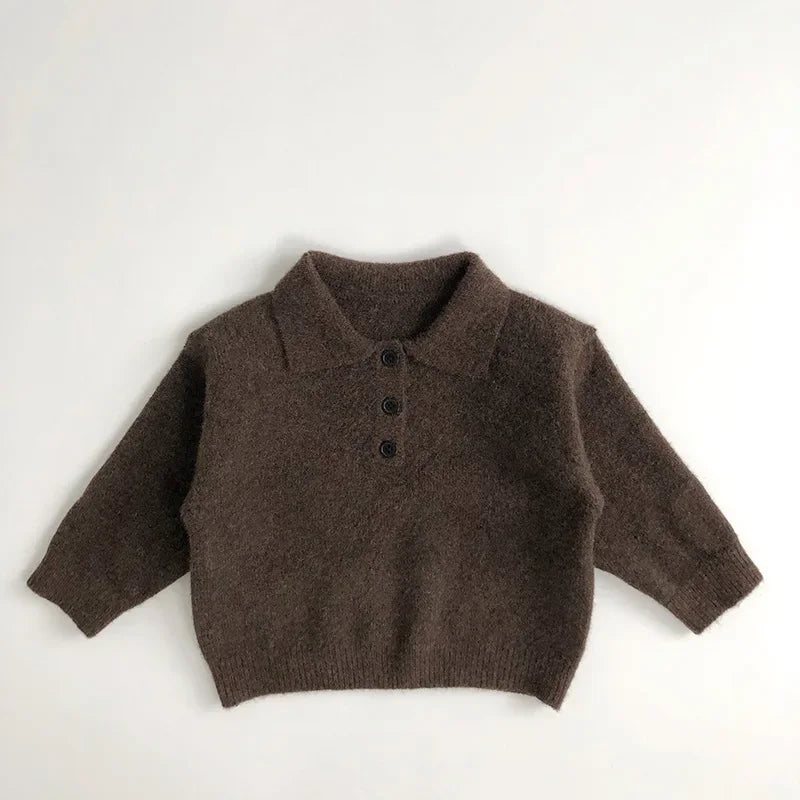 Orlando Knit Turn Down Collar Sweater