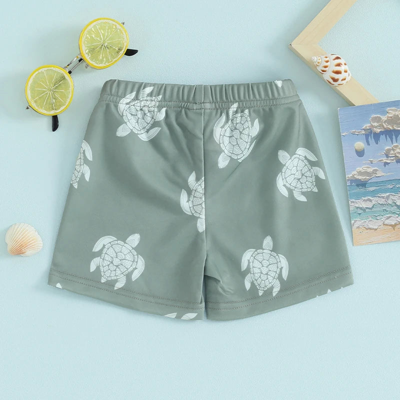 Payton Boys Shorts Elastic Waist Infant Comfortable