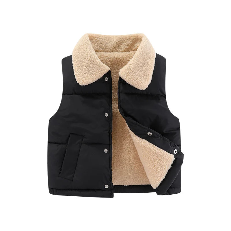 Liam Vests Boy's Coat Sleeveless Sweater