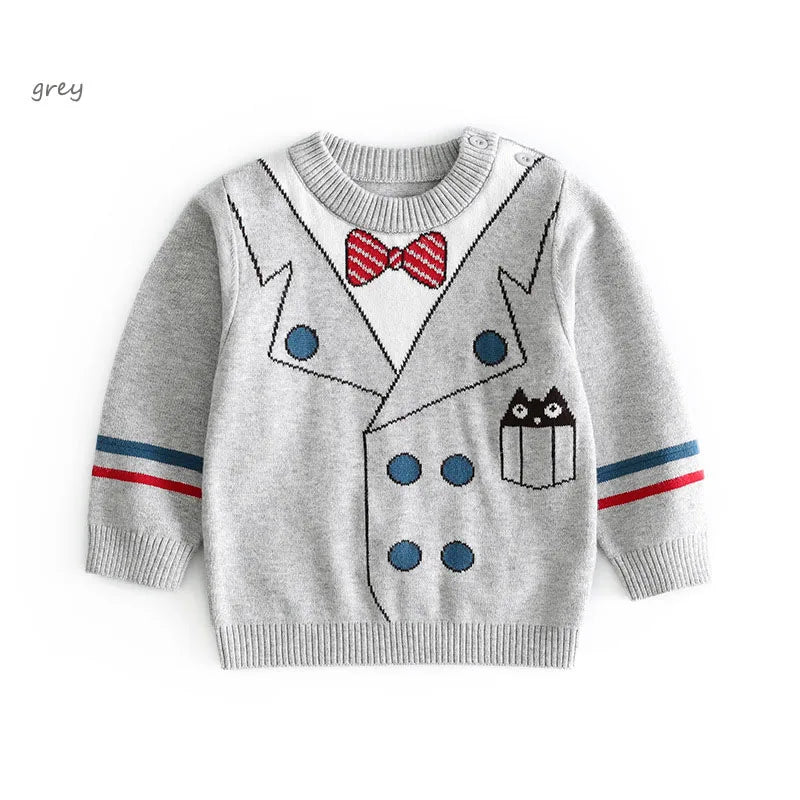 Melendi Toddler Boys Pullover Sweater