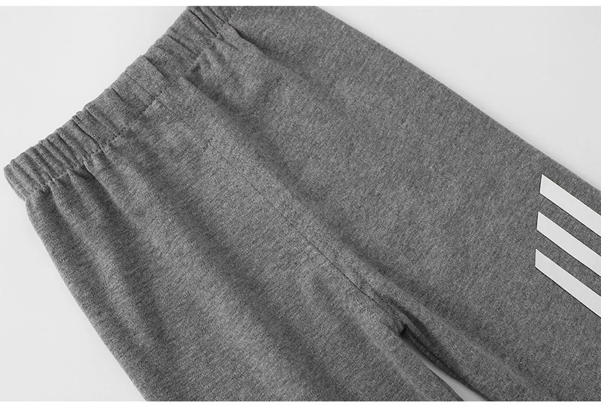 Teo Boy Cotton Pants Fashion Spring Striped Pants
