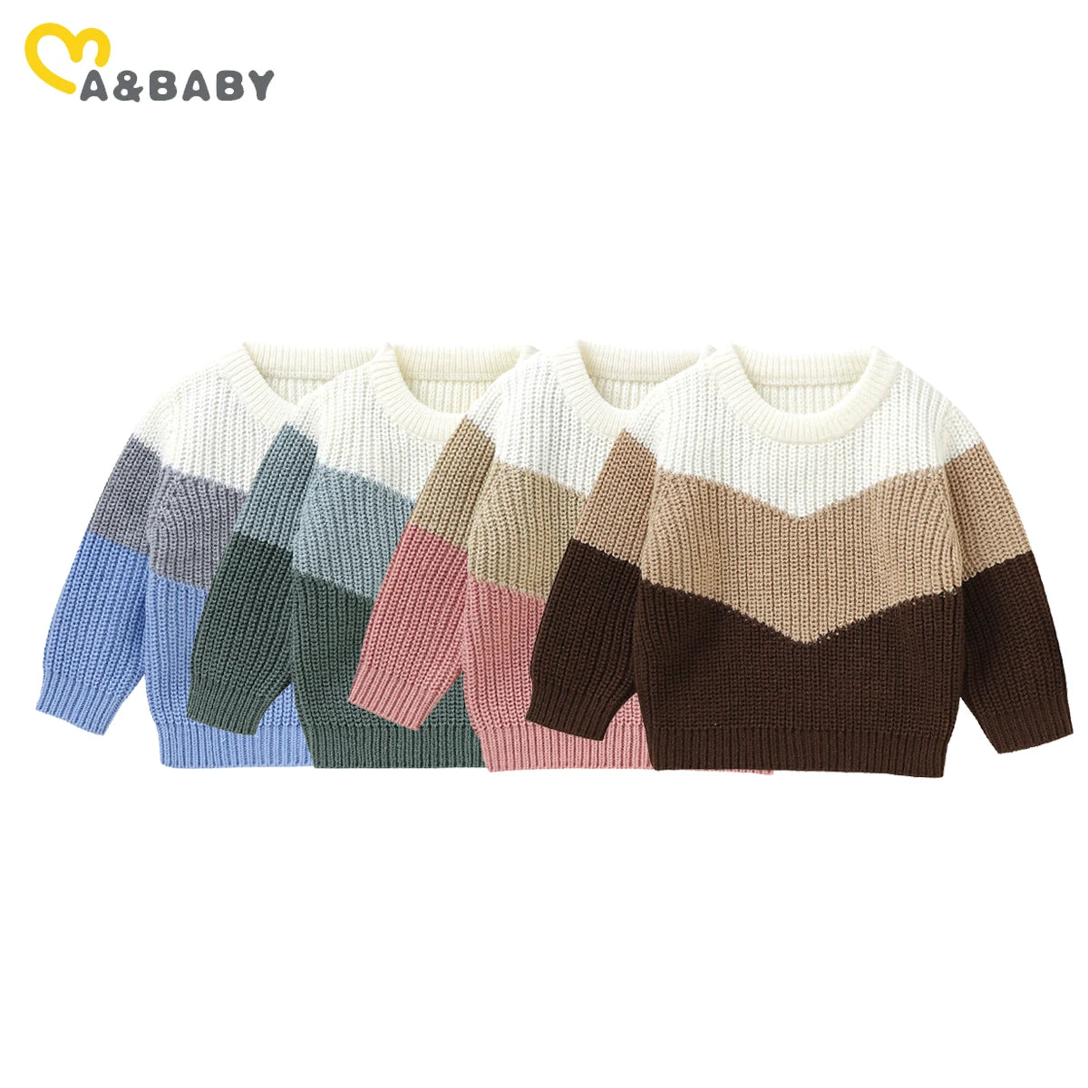 Kelvin Knit Long Sleeve Pullover Sweater