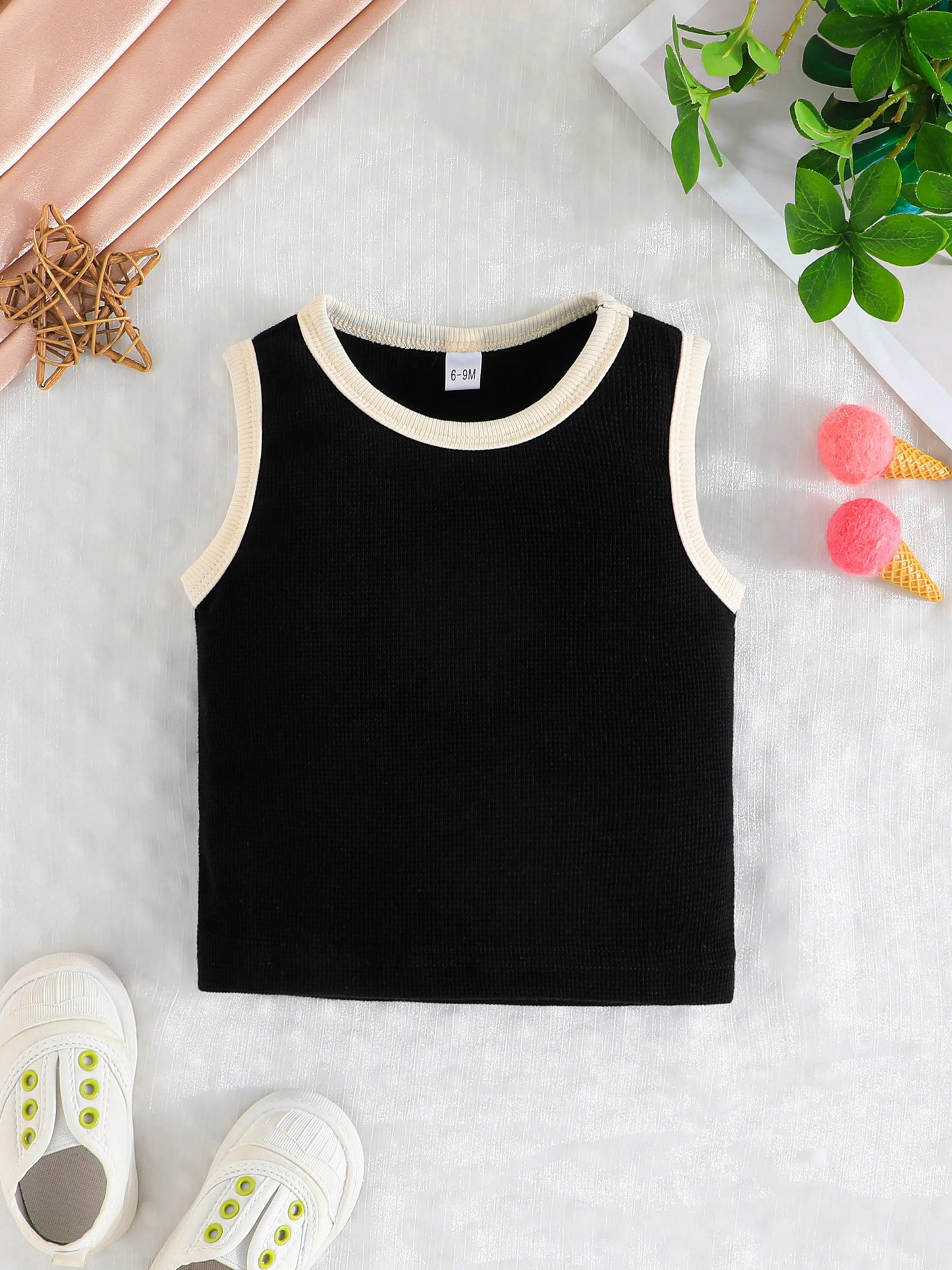Patricio Sleeveless Breathable Cotton Children T-shirt