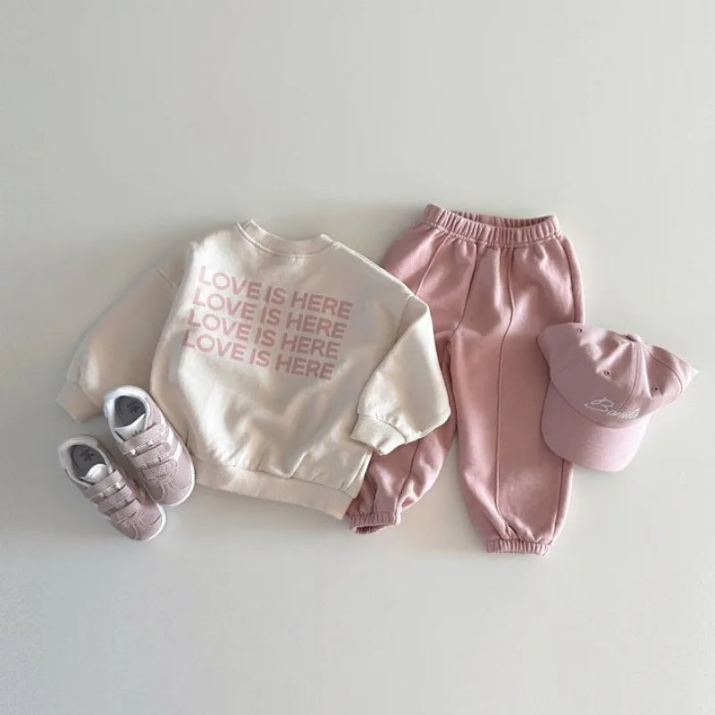 Olivia New Korean Children Cotton Tops Clothing Spring Autumn