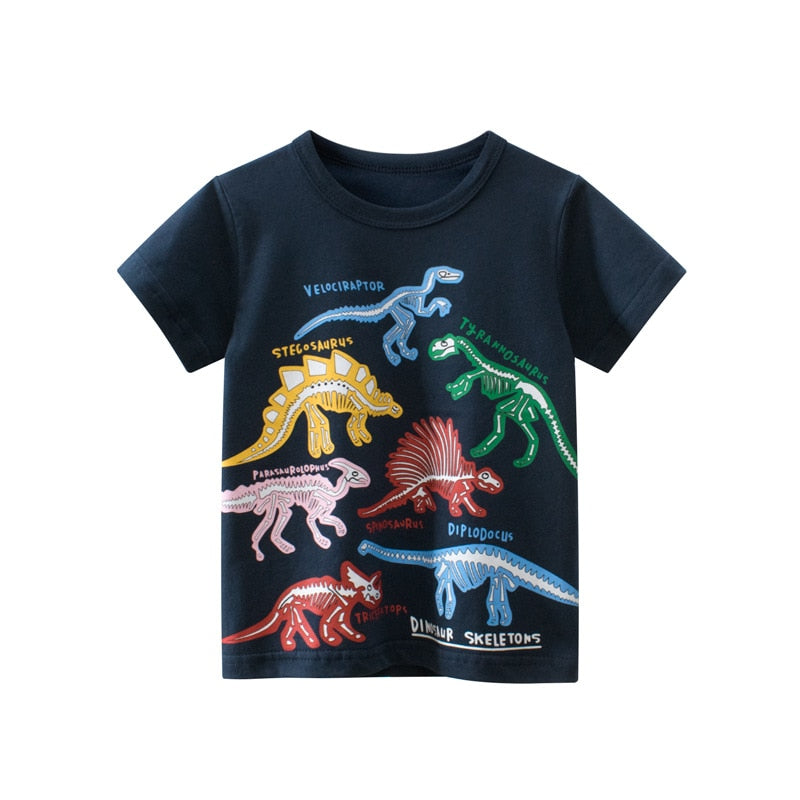 Jaimico for Kids Shirts Baby Sleeve Full Print Toddler Cotton - GuGuTon