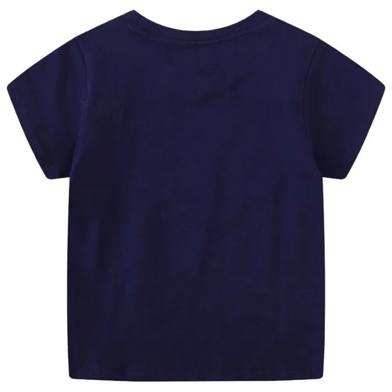 Justin Luminous Dinosaur Animal Cotton Casual Tops