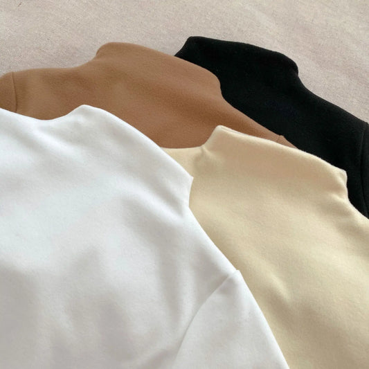 Justin Baby Half High Collar Ski Sweater - GuGuTon baby store - Baby Fashion - Toddlers Outfits - Babies Outfits - Toddler Clothes - Kids Clothing - Newborn Clothes - Newborn Wear - Kids Wear - Trending Clothes - Trending Outfits - Fall Fashion - Winter Fashion - Girls Clothes - Boys Clothes - Babies Wear - Kids Accessories - KidsWear - Summer Clothes - Summer Fashion - Summer Trend - Falls Sweaters - Tops - Bottom - Jeans - Blouse - Dresses - Newborn Dresses - Toys