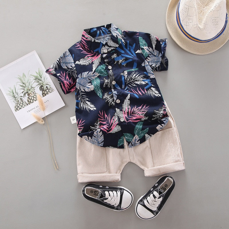 Kamila Children Fashion Clothing Baby Cartoon Two Piece Set - GuGuTon