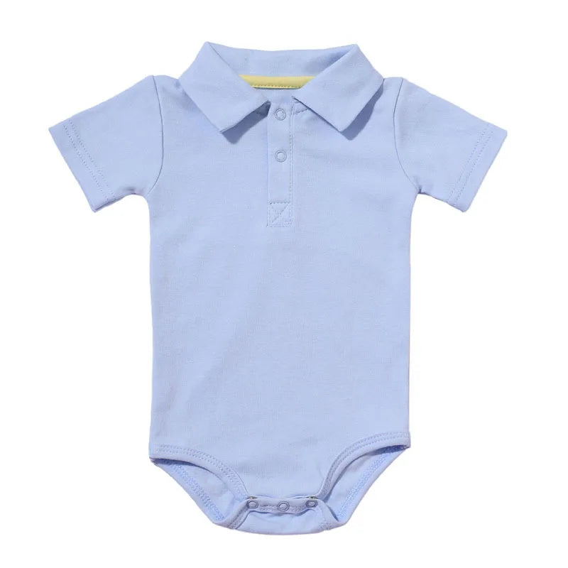 Neizer Boy Jumpsuit Collar Infant Clothes Baby Outfits