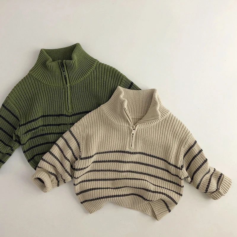 Milan Collar Kids Clothes Sweater