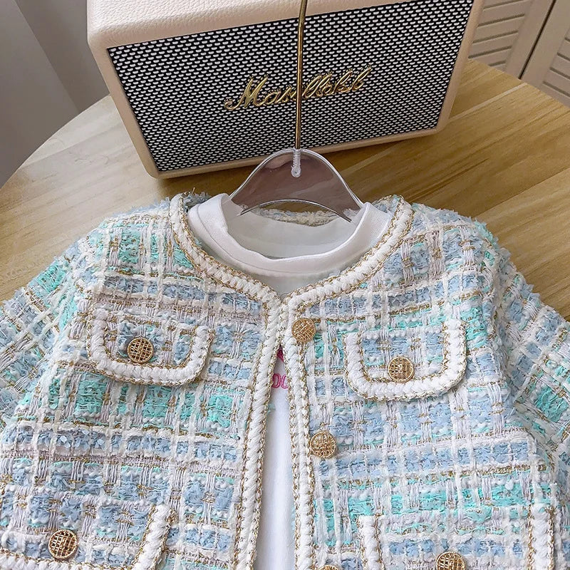 Sofia Girls Jacket Autumn Fashion pocket