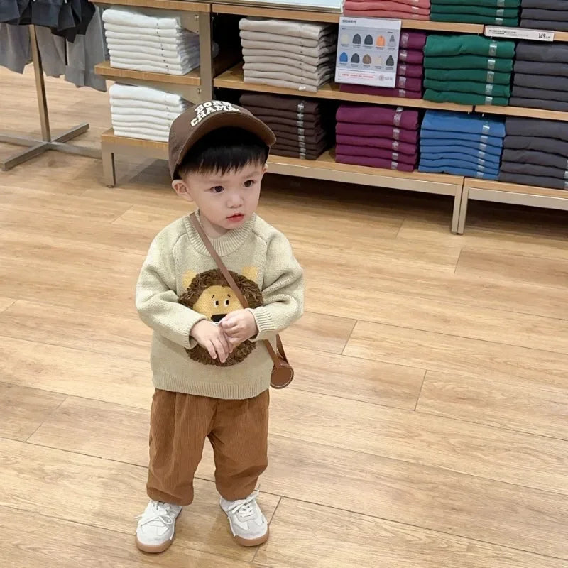 Ronaldo Baby Clothes Boy Pullover Sweater