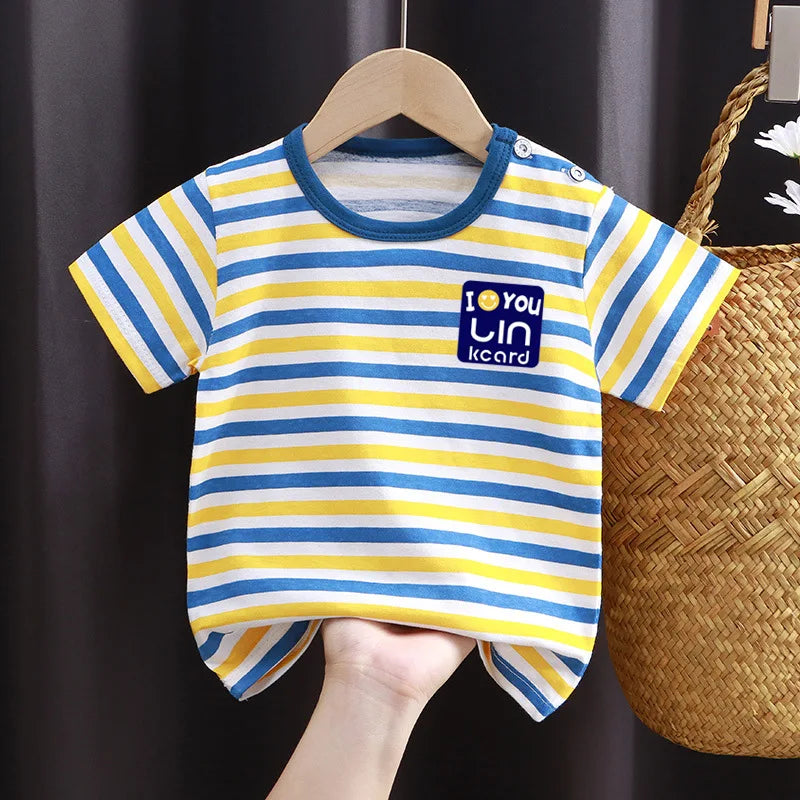 Gael Short Sleeve Cartoon Print Tees