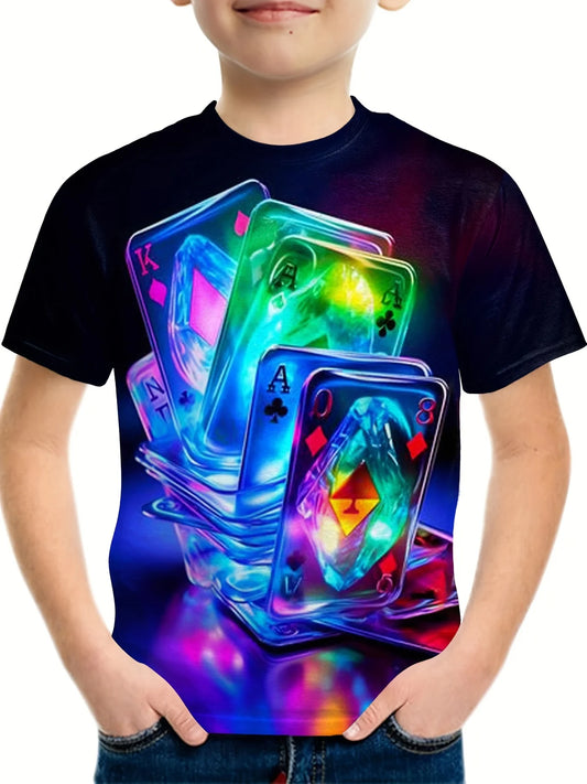 Cristobal Astronaut Print Boys Creative T-shirt - GuGuTon baby store - Baby Fashion - Toddlers Outfits - Babies Outfits - Toddler Clothes - Kids Clothing - Newborn Clothes - Newborn Wear - Kids Wear - Trending Clothes - Trending Outfits - Fall Fashion - Winter Fashion - Girls Clothes - Boys Clothes - Babies Wear - Kids Accessories - KidsWear - Summer Clothes - Summer Fashion - Summer Trend - Falls Sweaters - Tops - Bottom - Jeans - Blouse - Dresses - Newborn Dresses - Toys