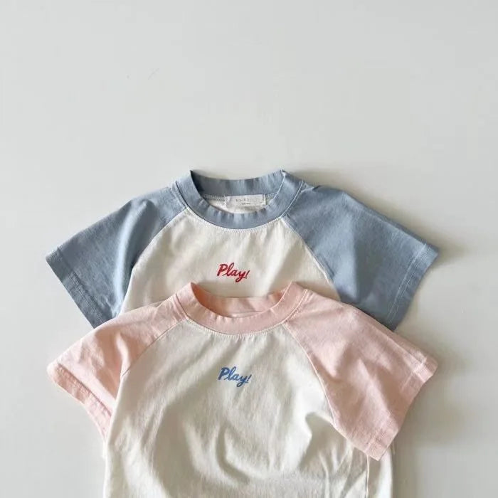 Daniel Short Sleeve Play Letter Tees