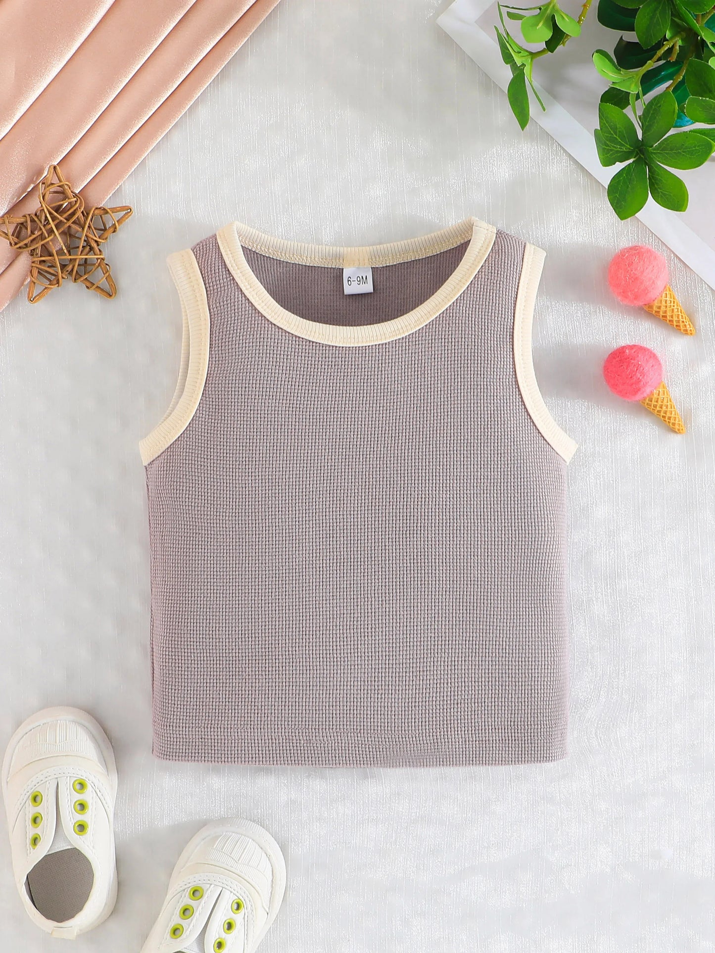 Patricio Sleeveless Breathable Cotton Children T-shirt