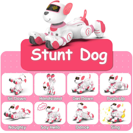 Intelligent Robot Dog Remote Control Electronic Smart Programmable Puppy Kid Gift