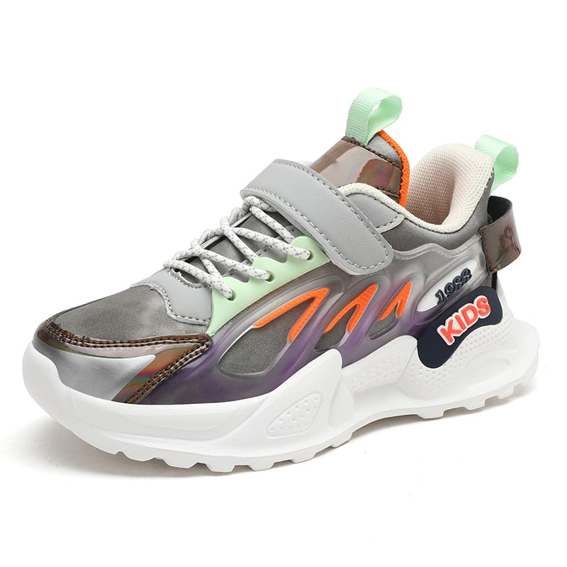 Sports Fashion Boys Mesh Casual Shoes Breathable Sneakers Running - GuGuTon