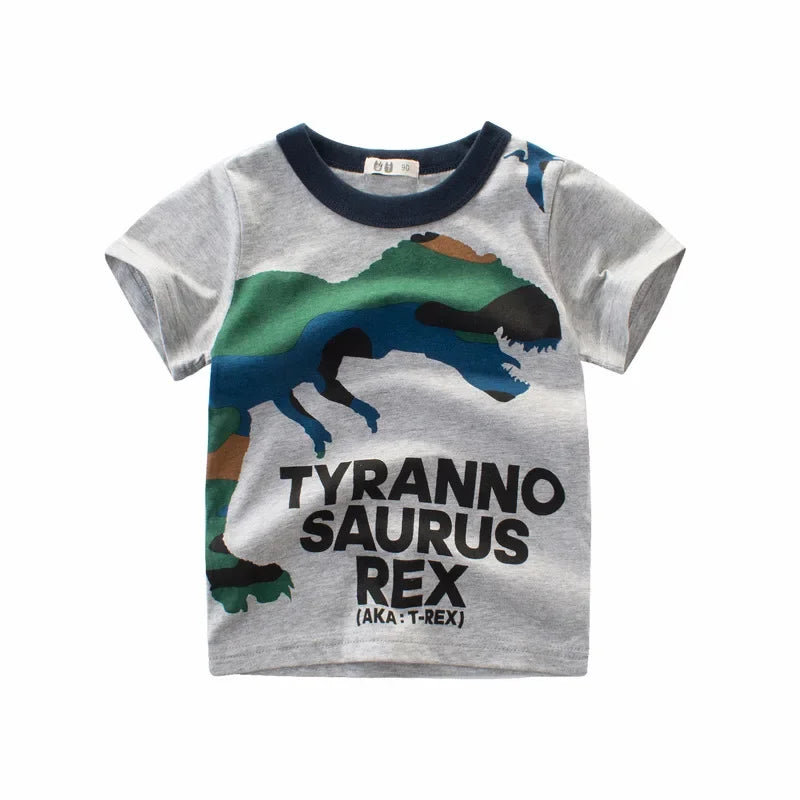 Trevor Children Cotton Short Sleeves Tees