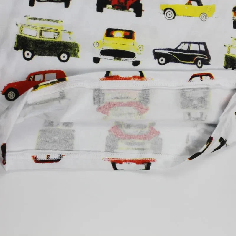 Samuel New Cotton Car Printed Tees