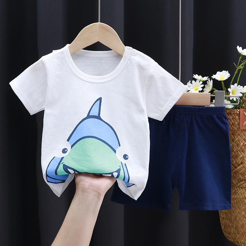 Ezequiel Summer clothing sets T-shirt design Suit - GuGuTon