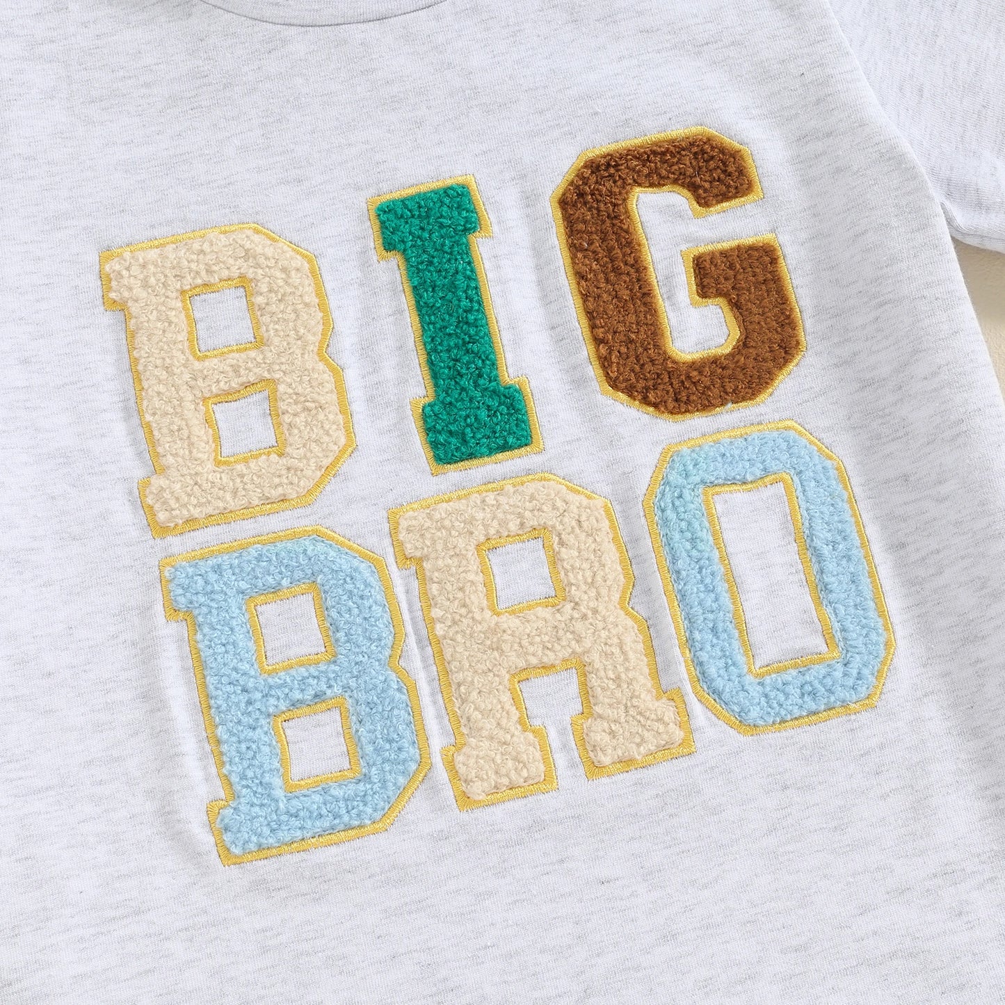 Troy Letter Crewneck Short Sleeve Tees