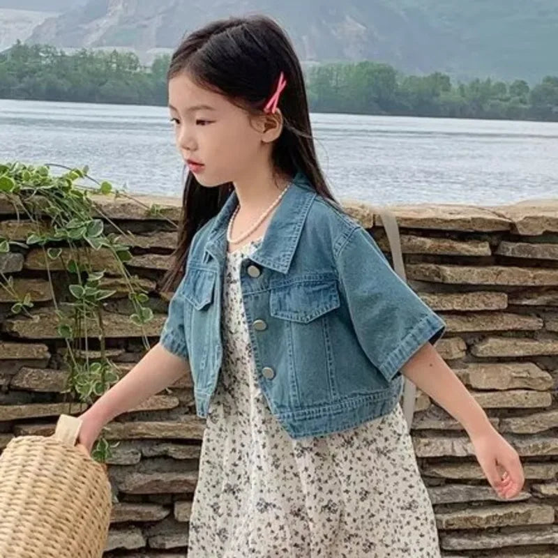 Juana Girl Jacket Spring Casual Versatile Style