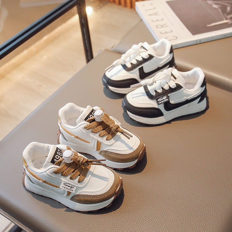 Baby Soft Bottom Shoes School Sports Sneakers For Boys Girls - GuGuTon