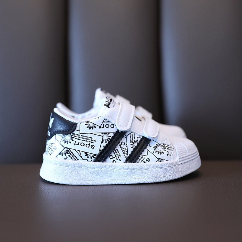 and Boys Anti-slip Bottom Baby Sneaker Casual Flat Shoes