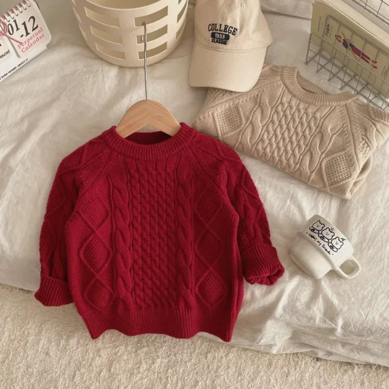 Criss Vintage knitted Twists Sweater
