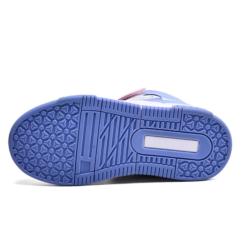 Four Seasons Kids Sneakers Boys Skateboard Shoes High